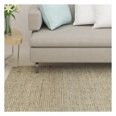 vidaXL Koberec přírodní sisal 66 x 250 cm zelený