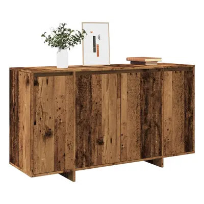 vidaXL Příborník old wood 135 x 41 x 75 cm kompozitní dřevo