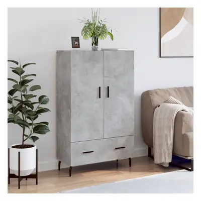 vidaXL Skříň highboard betonově šedá 69,5x31x115 cm kompozitní dřevo