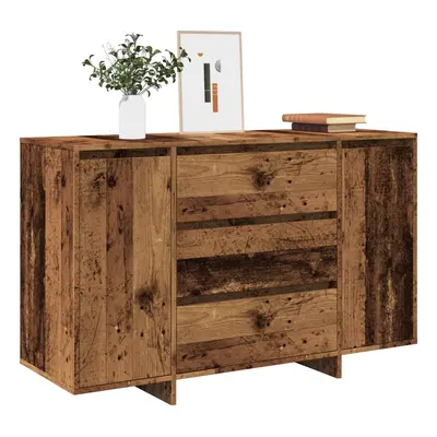 vidaXL Příborník old wood 120 x 41 x 75 cm kompozitní dřevo