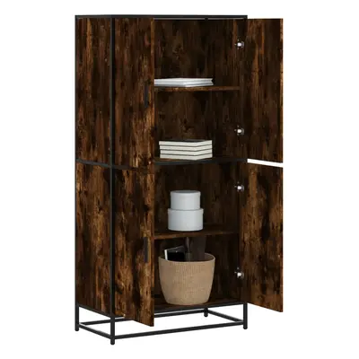 vidaXL Skříň highboard kouřový dub 68 x 35 x 139 cm kompozitní dřevo