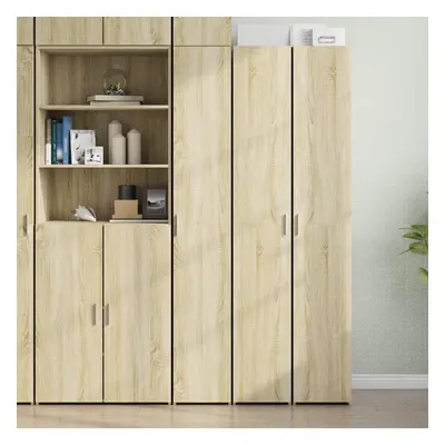 vidaXL Skříň highboard dub sonoma 30 x 42,5 x 185 cm kompozitní dřevo