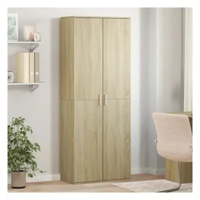 vidaXL Skříň highboard dub sonoma 70 x 35 x 180 cm kompozitní dřevo