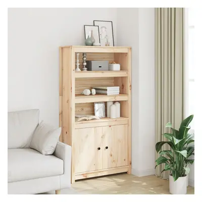 vidaXL Skříň highboard 80 x 35 x 154 cm masivní borové dřevo