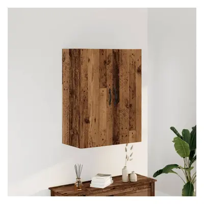 vidaXL Nástěnná skříňka old wood 69,5 x 34 x 90 cm kompozitní dřevo