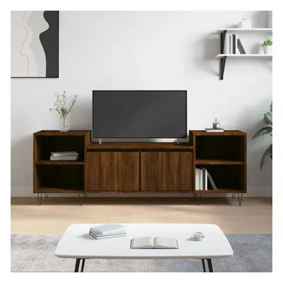 vidaXL TV skříňka hnědý dub 160x35x55 cm kompozitní dřevo