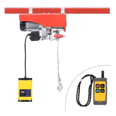 vidaXL Elektrický kladkostroj s dálkovým ovladačem 1300 W 500/999 kg