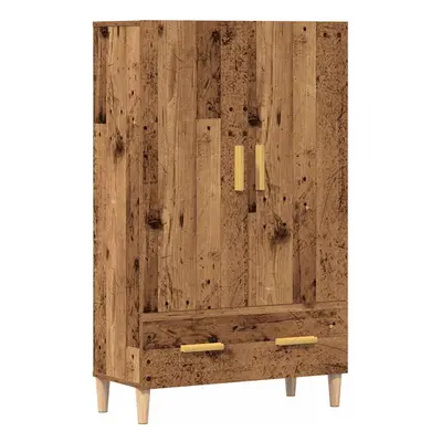 vidaXL Highboard old wood 70 x 31 x 115 cm kompozitní dřevo