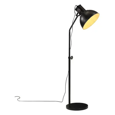 vidaXL Stojací lampa 25 W černá 30 x 30 x 90–150 cm E27