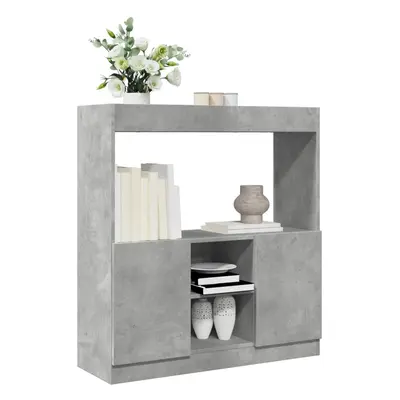 vidaXL Skříň highboard betonově šedá 92 x 33 x 100 cm kompozitní dřevo