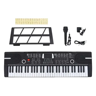 vidaXL 61 kláves Piano Electric Keyboard s hudebním stojanem pro děti