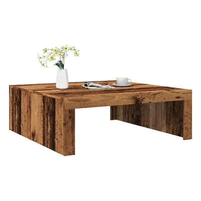 vidaXL Konferenční stolek old wood 100 x 100 x 35 cm kompozitní dřevo