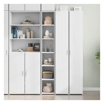 vidaXL Skříň highboard bílá 30 x 41 x 185 cm kompozitní dřevo