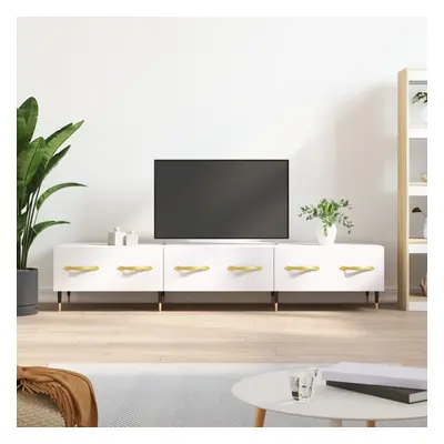 vidaXL TV skříňka bílá 150 x 36 x 30 cm kompozitní dřevo