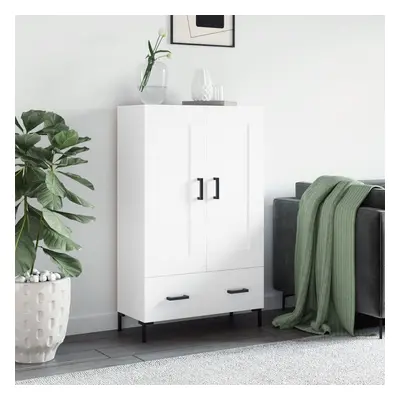 vidaXL Skříň highboard bílá 69,5 x 31 x 115 cm kompozitní dřevo