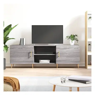 vidaXL TV skříňka šedá sonoma 150 x 30 x 50 cm kompozitní dřevo