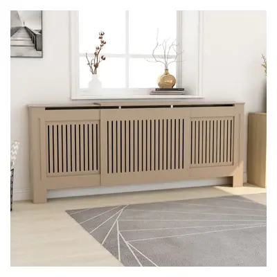 vidaXL Kryt na radiátor MDF 205 cm