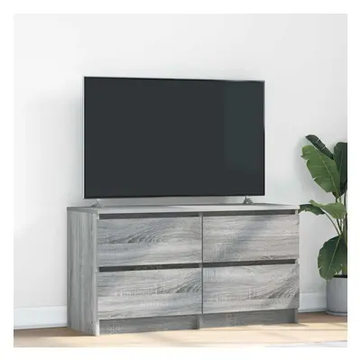 vidaXL TV skříňka šedá sonoma 100x35x54 cm kompozitní dřevo