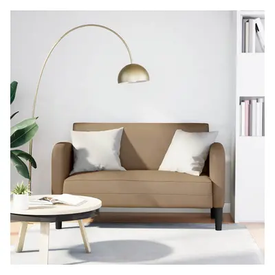 vidaXL Loveseat Sofa Cappuccino 110 cm umělá kůže