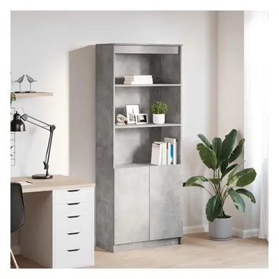 vidaXL Skříň highboard betonově šedá 70 x 35 x 180 cm kompozitní dřevo