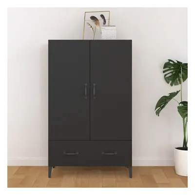 vidaXL Highboard černý 70 x 31 x 115 cm kompozitní dřevo