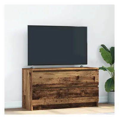 vidaXL TV stolek old wood 100x35x54 cm kompozitní dřevo