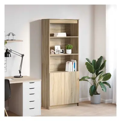 vidaXL Skříň highboard dub sonoma 70 x 35 x 180 cm kompozitní dřevo