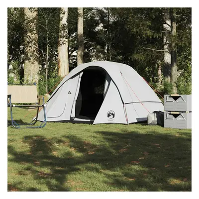 vidaXL Camping Stan Cabin pro 4 osoby bílá zatemňovací nepromokavý