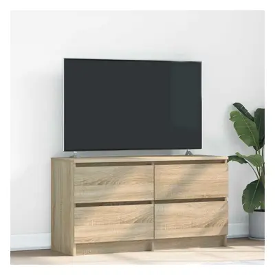 vidaXL TV skříňka dub sonoma 100x35x54 cm kompozitní dřevo