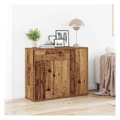 vidaXL Příborník Old Wood 88x30x70 cm Dřevěná konstrukce