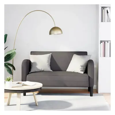 vidaXL Loveseat Sofa šedá 110 cm umělá kůže