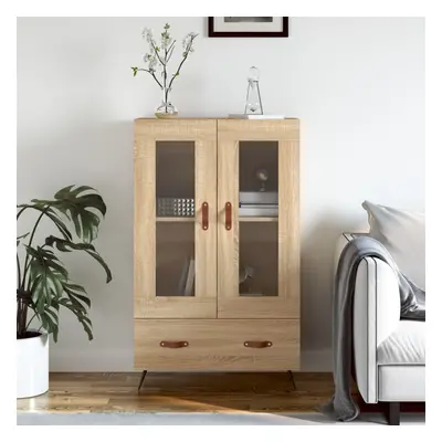 vidaXL Skříň highboard dub sonoma 69,5 x 31 x 115 cm kompozitní dřevo