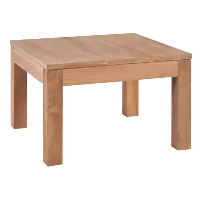 vidaXL Konferenční stolek masivní teak přírodní povrch 60 x 60 x 40 cm