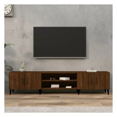 vidaXL TV skříňka hnědý dub 180 x 31,5 x 40 cm kompozitní dřevo