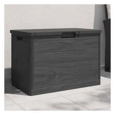 vidaXL Zahradní box na podušky antracitový 77,5 x 44,5 x 53 cm PP