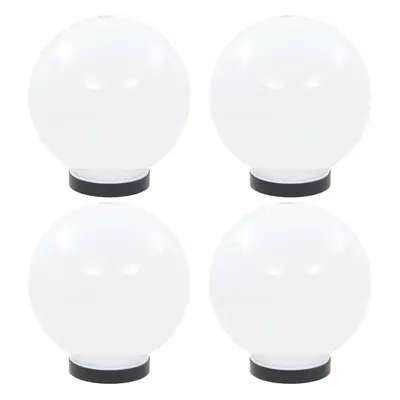 vidaXL Kulovité LED lampy 4 ks koule 20 cm PMMA