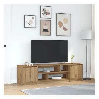 vidaXL TV skříňka dub artisan 188,5x41x50 cm kompozitní dřevo