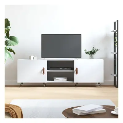 vidaXL TV skříňka bílá 150 x 30 x 50 cm kompozitní dřevo