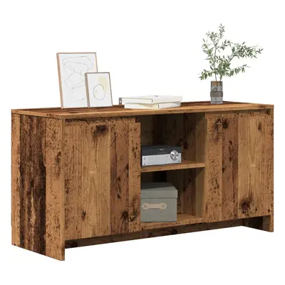 vidaXL TV skříňka old wood 102 x 37,5 x 52,5 cm kompozitní dřevo