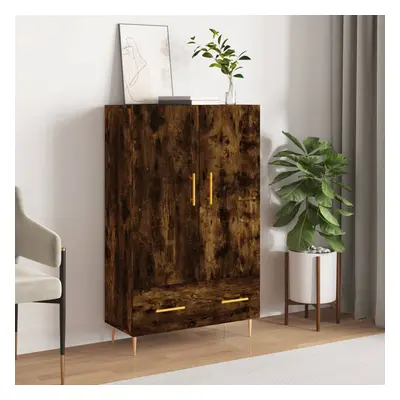 vidaXL Skříň highboard kouřový dub 69,5 x 31 x 115 cm kompozitní dřevo