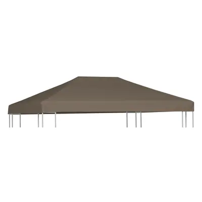 vidaXL Střecha na altán 310 g/m² 3 x 4 m barva taupe