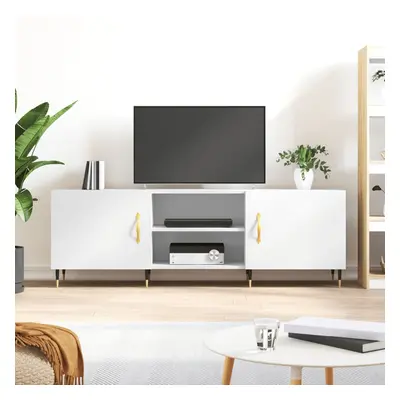 vidaXL TV skříňka bílá 150 x 30 x 50 cm kompozitní dřevo