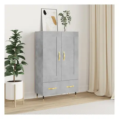 vidaXL Skříň highboard betonově šedá 69,5x31x115 cm kompozitní dřevo