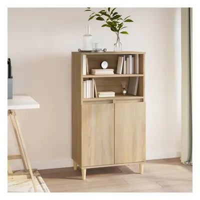 vidaXL Skříň highboard dub sonoma 60 x 36 x 110 cm kompozitní dřevo