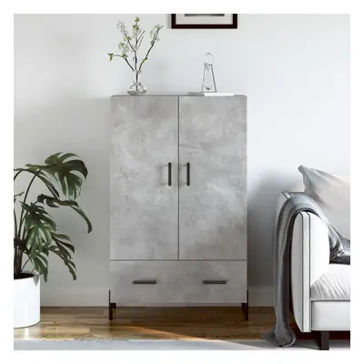 vidaXL Skříň highboard betonově šedá 69,5x31x115 cm kompozitní dřevo