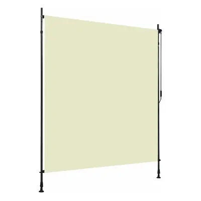 vidaXL Venkovní roleta 200 x 270 cm krémová