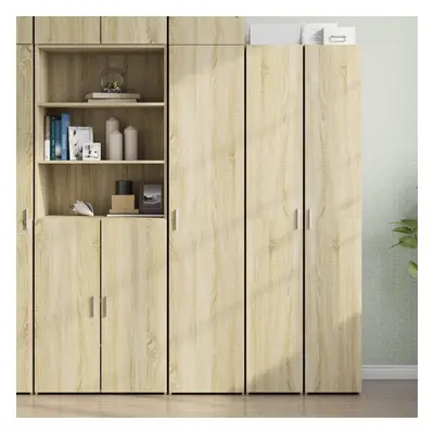 vidaXL Skříň highboard dub sonoma 40 x 42,5 x 185 cm kompozitní dřevo