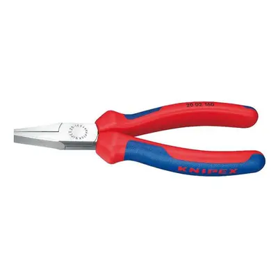 Ploché kleště 140 mm KNIPEX 20 02 140 - leštěná hlava, vícesložkové návleky 20 02 140