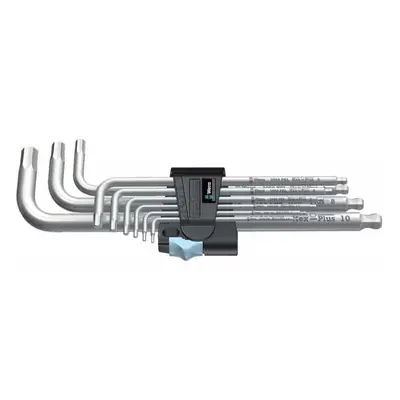 Wera 073544 Zástrčné klíče inbus 3950/9 Hex-Plus Stainless 1 SB, nerezové (Sada 9 dílů) 05073544