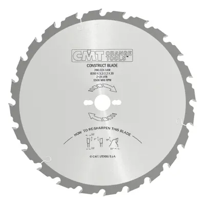 CMT Orange Tools CMT Industrial Pilový kotouč na stavební řezivo - D700x4,4 d30 Z46 HW C28604628